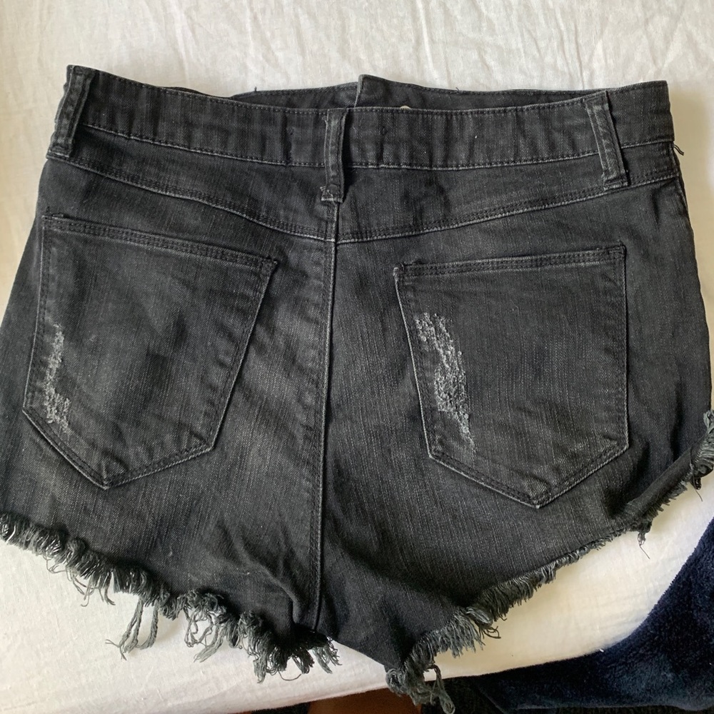 jean shorts - Picture 2 of 3